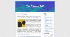 Desktop Screenshot of phantomself.org